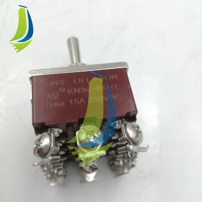 KN3C-403 Excavator Accessories Electrical Parts Toggle Switch Assembly For 4PDT KN3C403