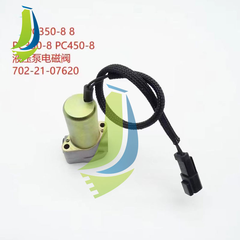 702-21-07620 Solenoid Valve For PC350-8 Excavator Spare Parts